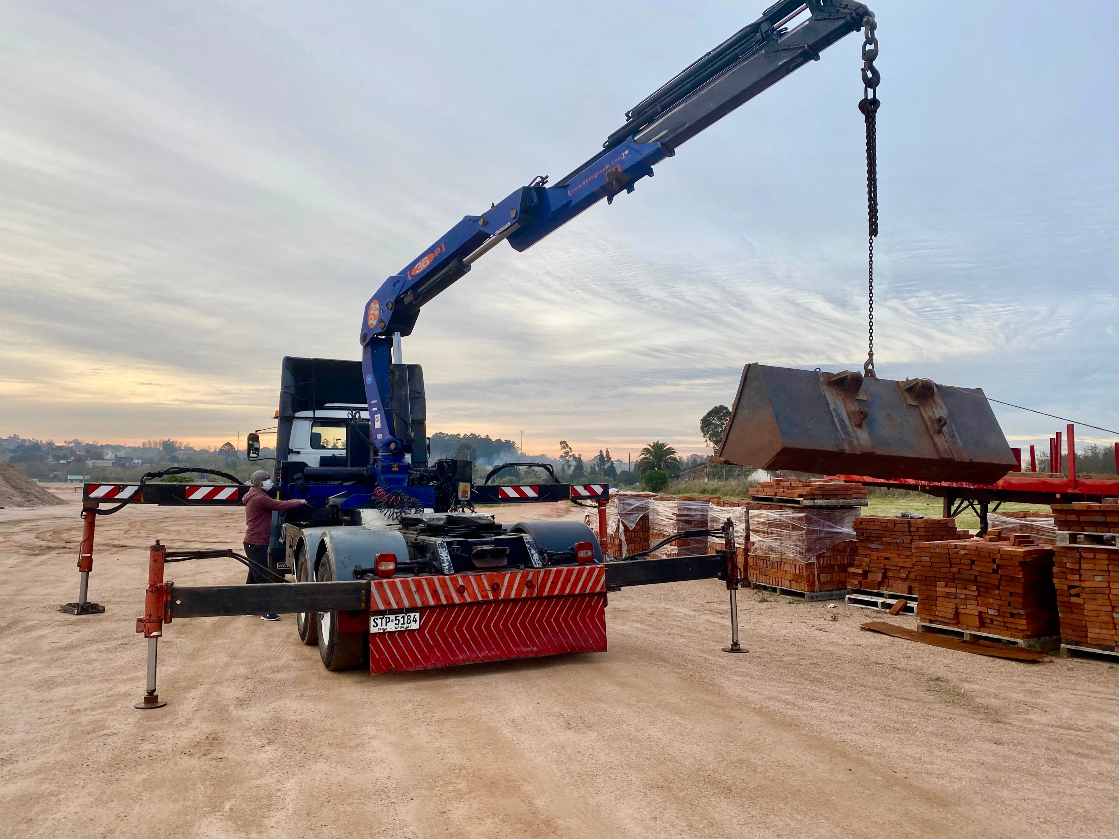 Operación segura de grúas
